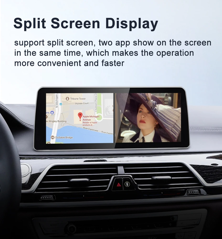 Factory Price Android14 Wireless CarPlay Auto For BMW 7Series G11 G12 Car Video
