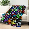Game A-AmongES U-Us cool Blanket Skin friendly comfort warm soft plush blanket suitable sofa living room office bedroom 5
