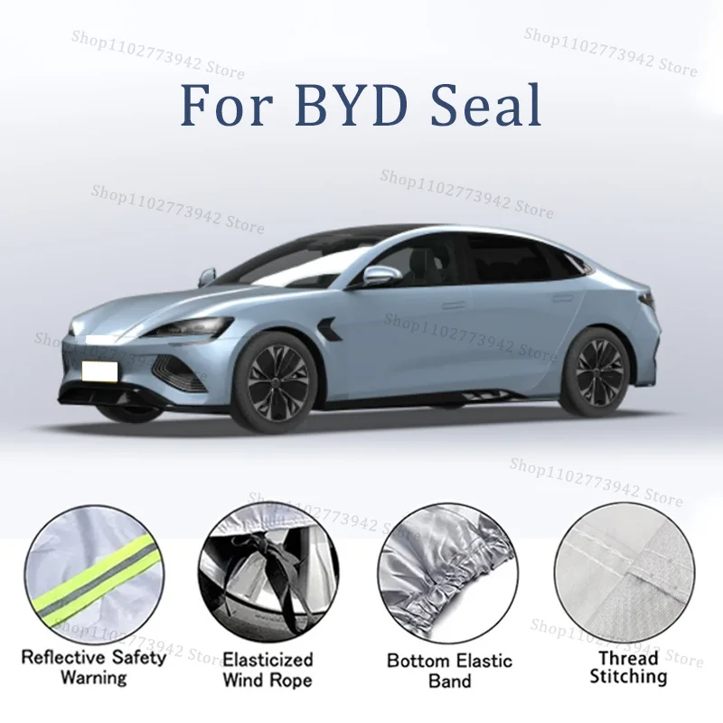 Waterproof Black Car Cover For Exterior Sunshade Dustproof