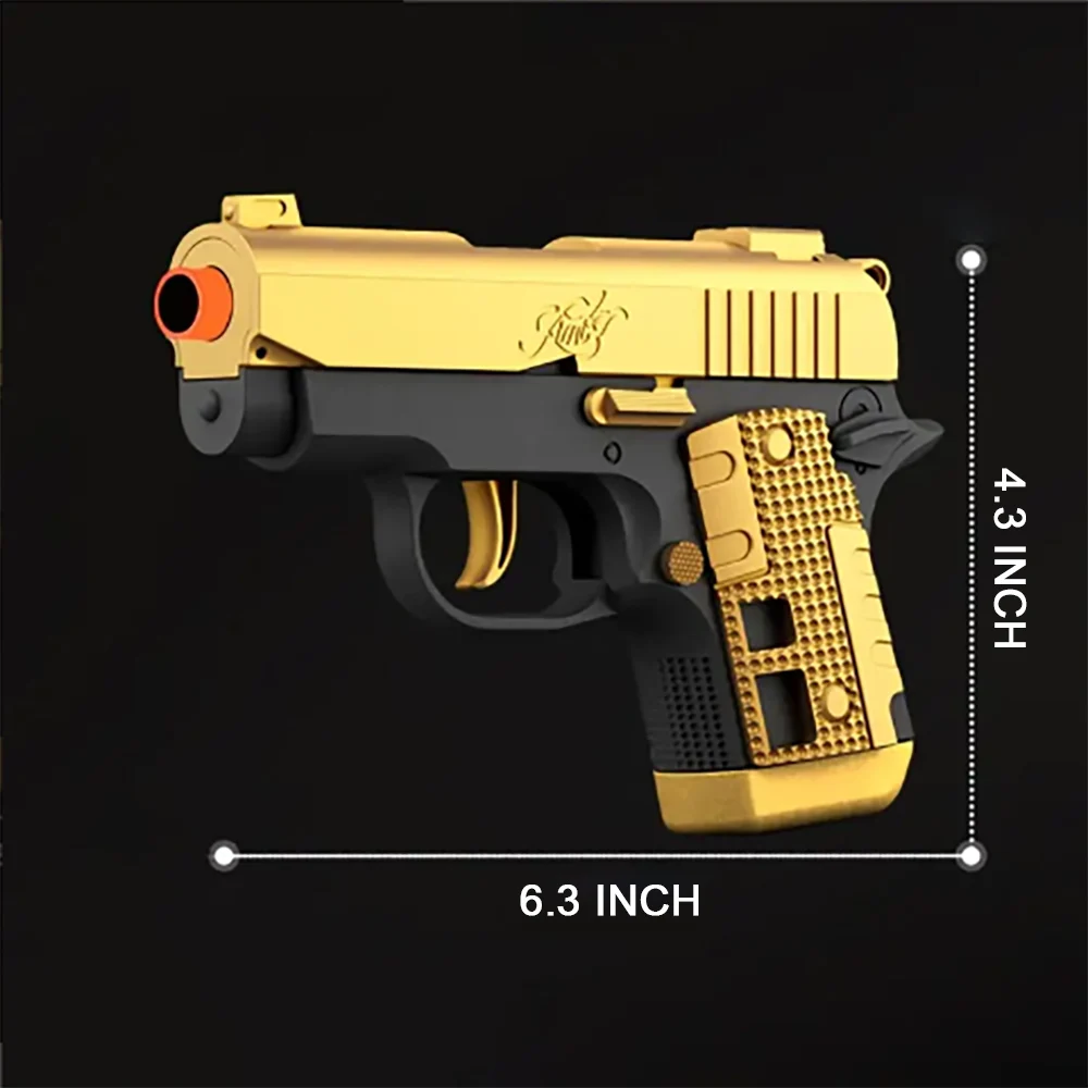 GX4 Pistol Ejecting Shells Toy Guns For Adults Boys Stress Shot Gun Birthday Gift Dropship TikTok 3