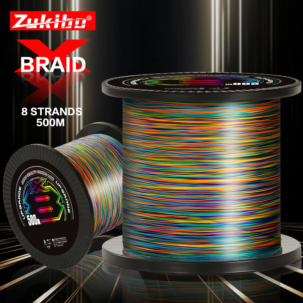 Fishing line 8x multifilament 8 strands braid 14LB-80LB 200m
