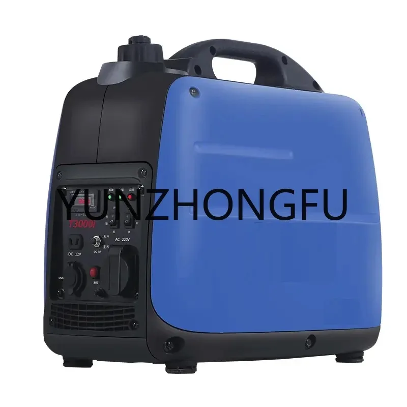 

High quality Small Quiet Generator Portable DC Output 12V 8.3A 2KW Petrol Generator Gasoline Inverter Generators factory price