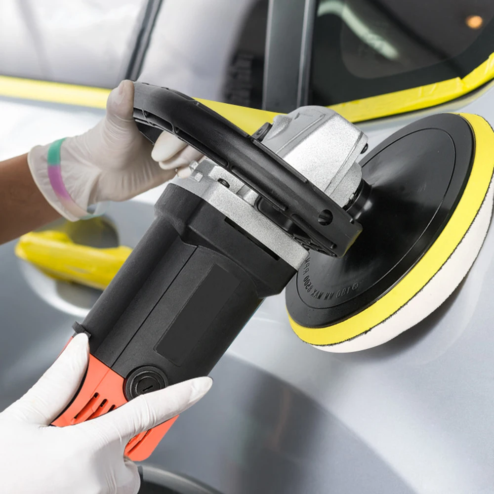 1400W car beauty polishing machine 220V car waxing machine sealing glaze household marble tile floor repair polishing