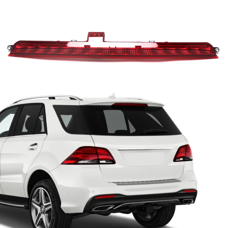 

Car Rear Third High Brake Stop Light 12V for Mercedes-Benz W166 X166 For ML 2012-2015 A1668200056 3rd Tail Reflector Signal Lamp