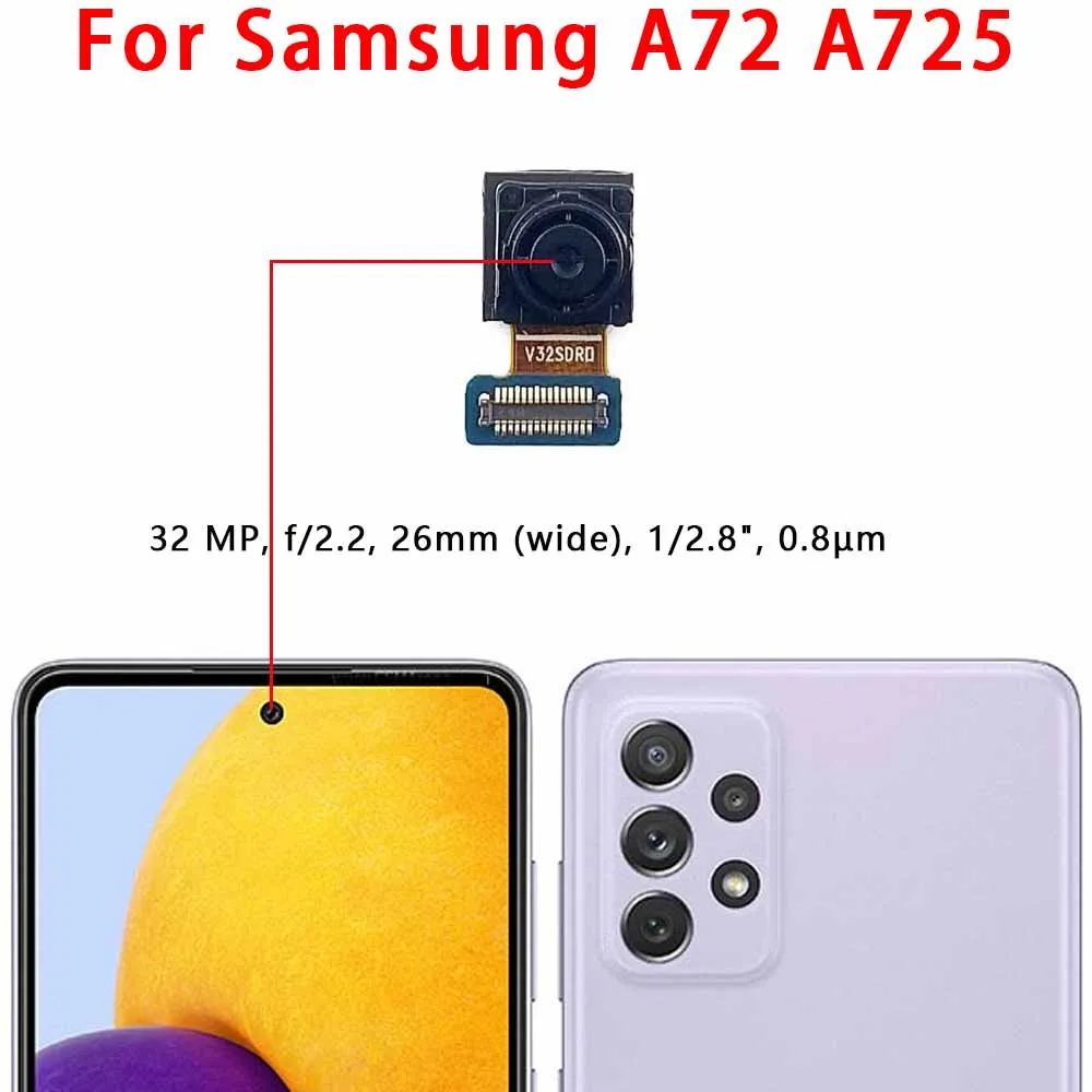 High-Quality Front-Facing Selfie Camera Module Replacement