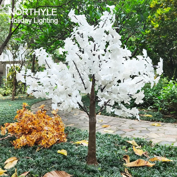 

led motif colth tree christmas tree motif night light colour changing solar garden stake lights