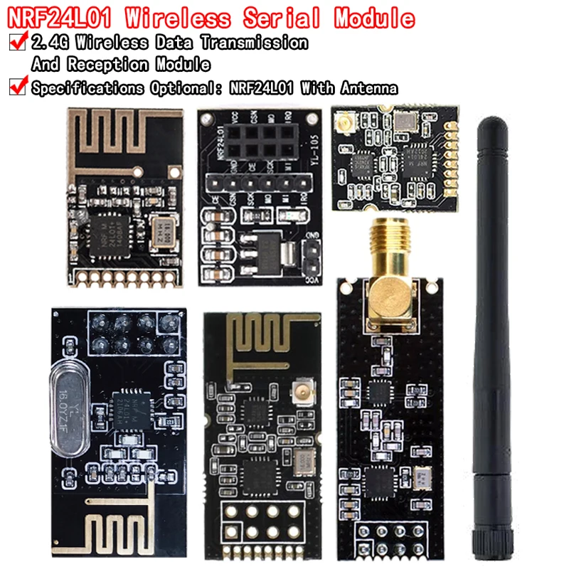 Módulo NRF24L01 PA+LNA (2.4GHz) con Antena BricoGeek