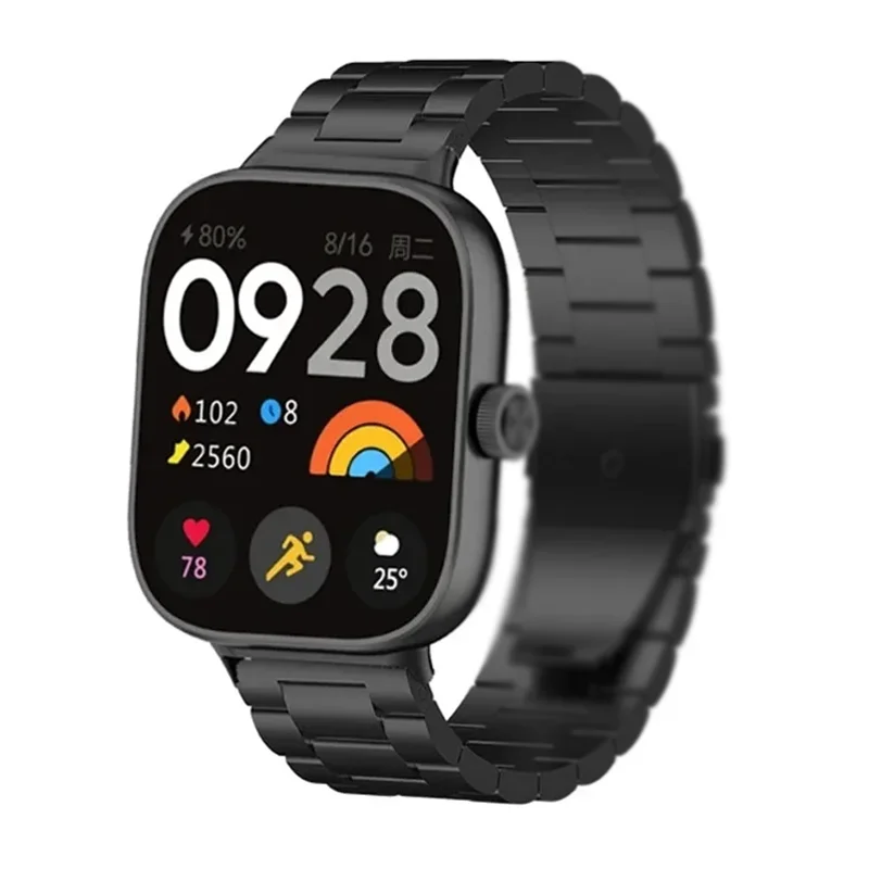 Watch Strap For Xiaomi Redmi Watch 4 Stainless Steel Strap Smart Watchband
