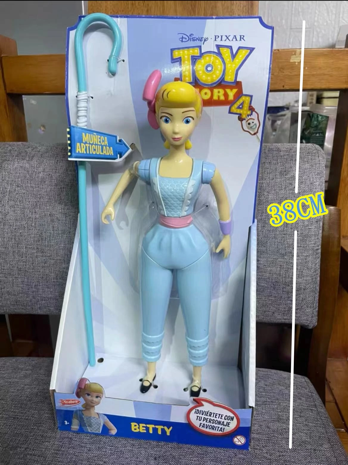 Figuras de acción Disney Toy Story 4 Arco Iris Latino Modelo de juguete 38CM