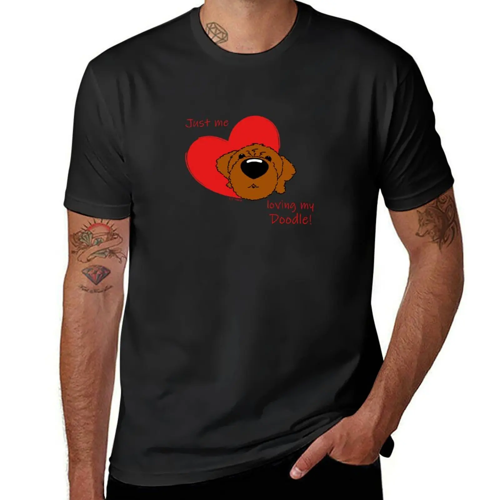 

Just me loving my Doodle! T-shirt cute clothes graphics sweat mens t shirts