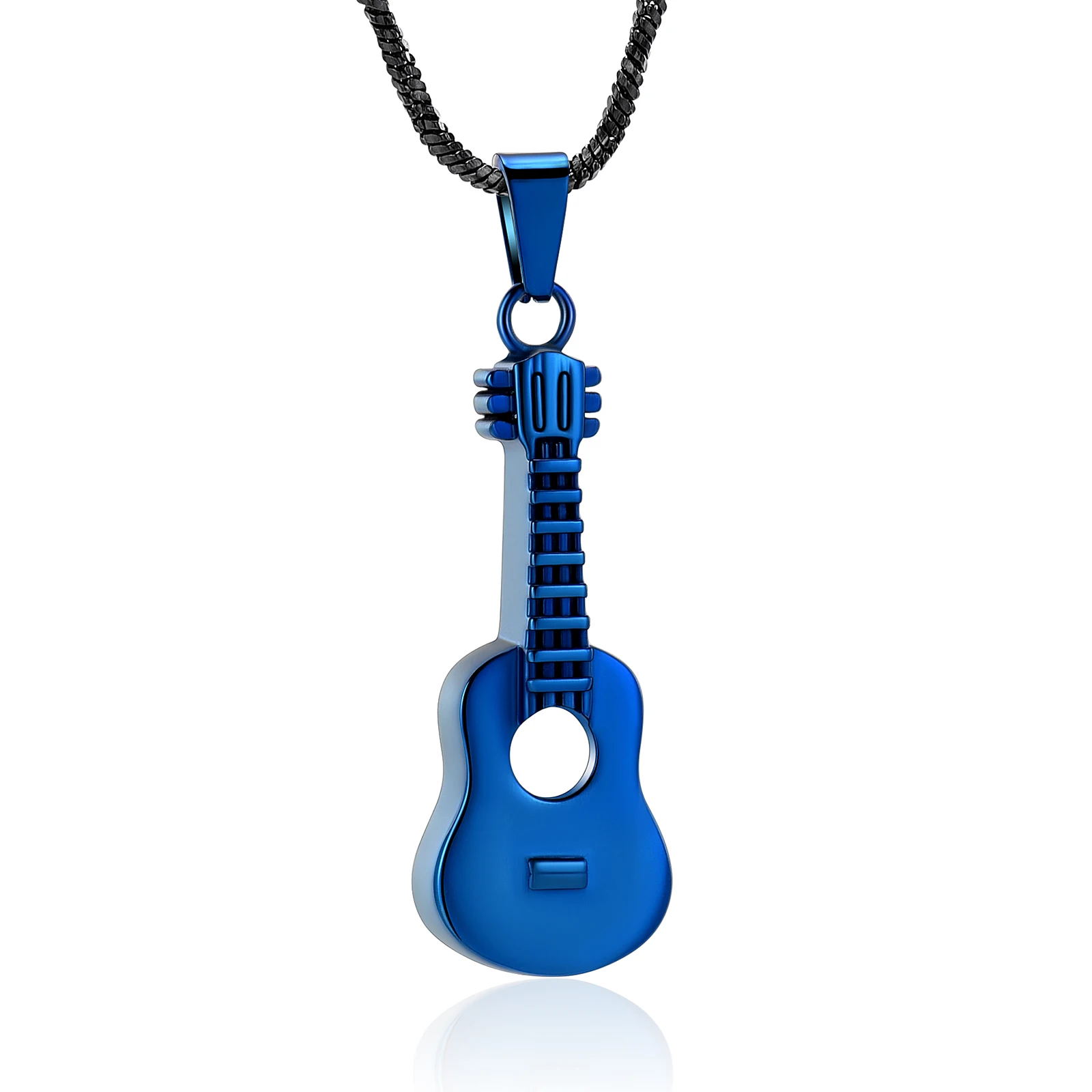 Cremation Jewelry for Ashes Guitar Urn Necklace for Ashes Holder Memorial Keepsake Urn Jewelry