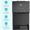 Avalon A3BLK Self Cleaning Bottom Loading Water Cooler Dispenser, 3 Temperature-UL/Energy Star Approved-Black Stainless Steel, 5 4