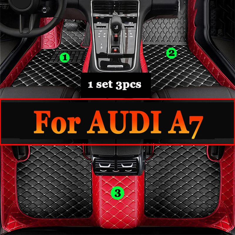 

Car floor mats for AUDI A7 2012 2013 2014 2015 2016 2017 2018 Custom auto foot Pads automobile carpet cover