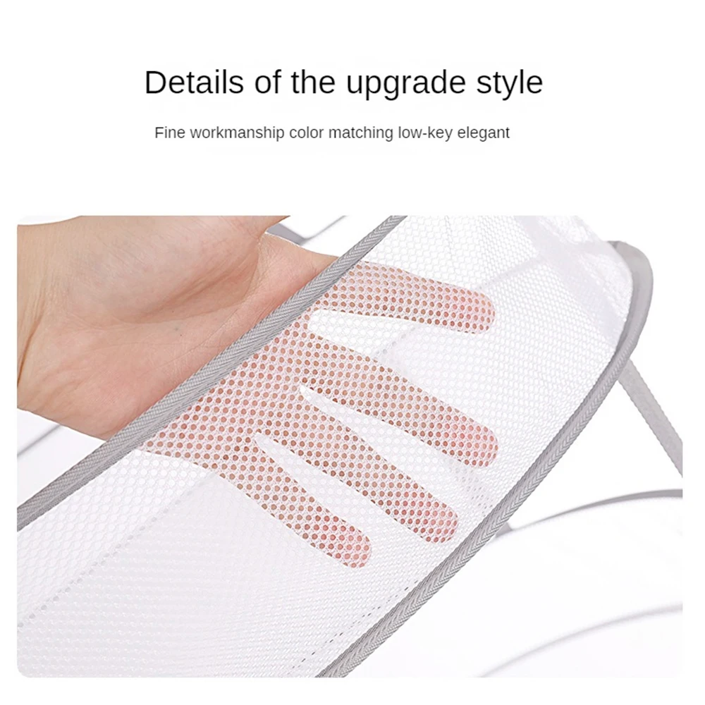 Clothes Drying Drying Basket Clothes Drying Net Clothes Flat Net Bag Home Socks Drying Artifact Clothes Drying Basket Net 4
