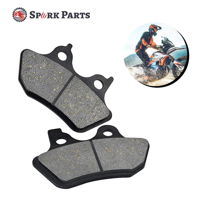 1Pair Motorcycle Brake Pads for Harley Davidson FLHTC FLHTCi Electra