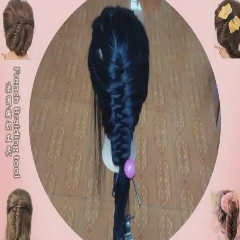 1pcs Hair Braiding Tool Roller With Magic hair Twist Styling barber Maker tool