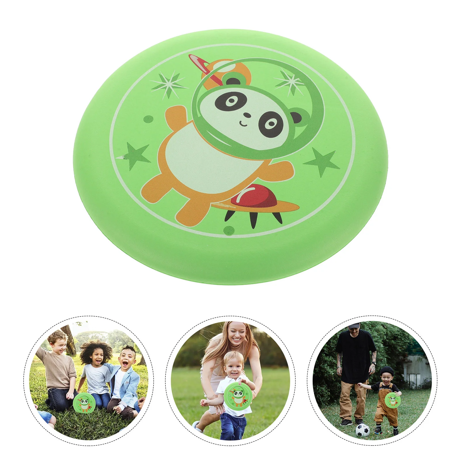 Pet Throwing Disc Fun Activities Child Toy Dog Flying Discs Flyer Eva for Practicing
