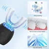 U Shape Sonic Electric Toothbrush 360 Degree Mouth Cleansing Automatic Silicone Toothbrush Cold Blue Light Teeth Whitening Brush 3