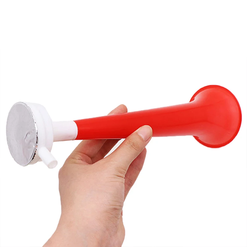 Description Picture 5 of itemCheer Plastic Horn Football Game Fans Cheerleading Props Vuvuzela Kid Trumpet Football Cheer Horns