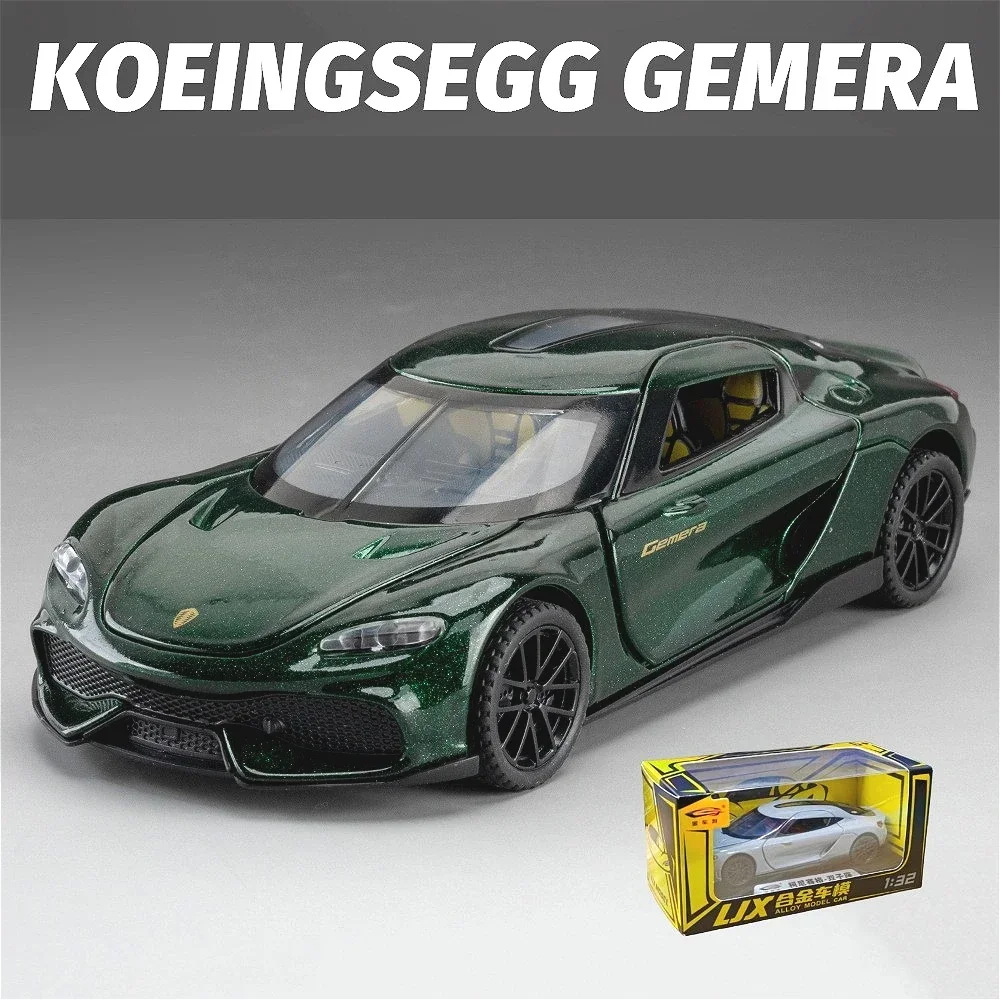 New 1:32 Gemini Alloy Sports Car Model Diecast Metal Racing