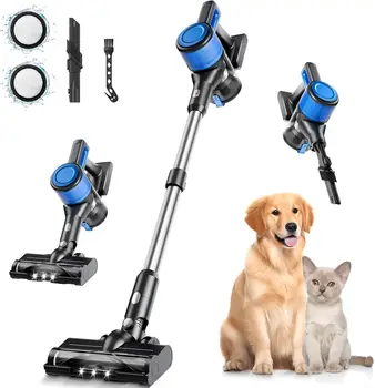 8-in-1 Cordless Vacuum Cleaner, 45Mins Runtime, Powerful Suction for Hardwood Floors & Pet Hair 1