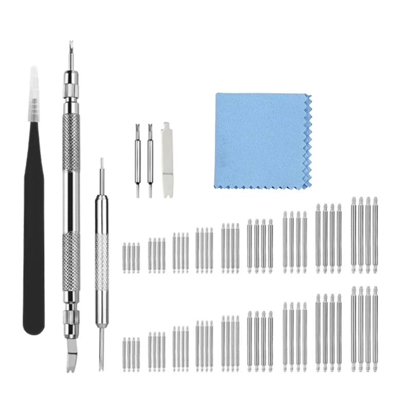 

Watch Spring Bar Tool,Watch Band Tool Set, Watch Wrist Bands Strap Removal Repair Fix Kit With 3 Extra Tips Pins