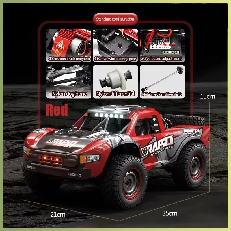 JJRC Q130 1:16 70KM/H 4WD RC Car with Light Brushless Motor Remote Control Cars 5
