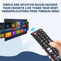 BN59 01315B For Samsung Remote Control Compatible with UE43RU7100 UE49RU7100 UE50RU7100 UE55RU7100 UE75RU7100 UE43RU7105 UE43RU7 5