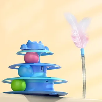 4-Layer Interactive Cat Toy 1