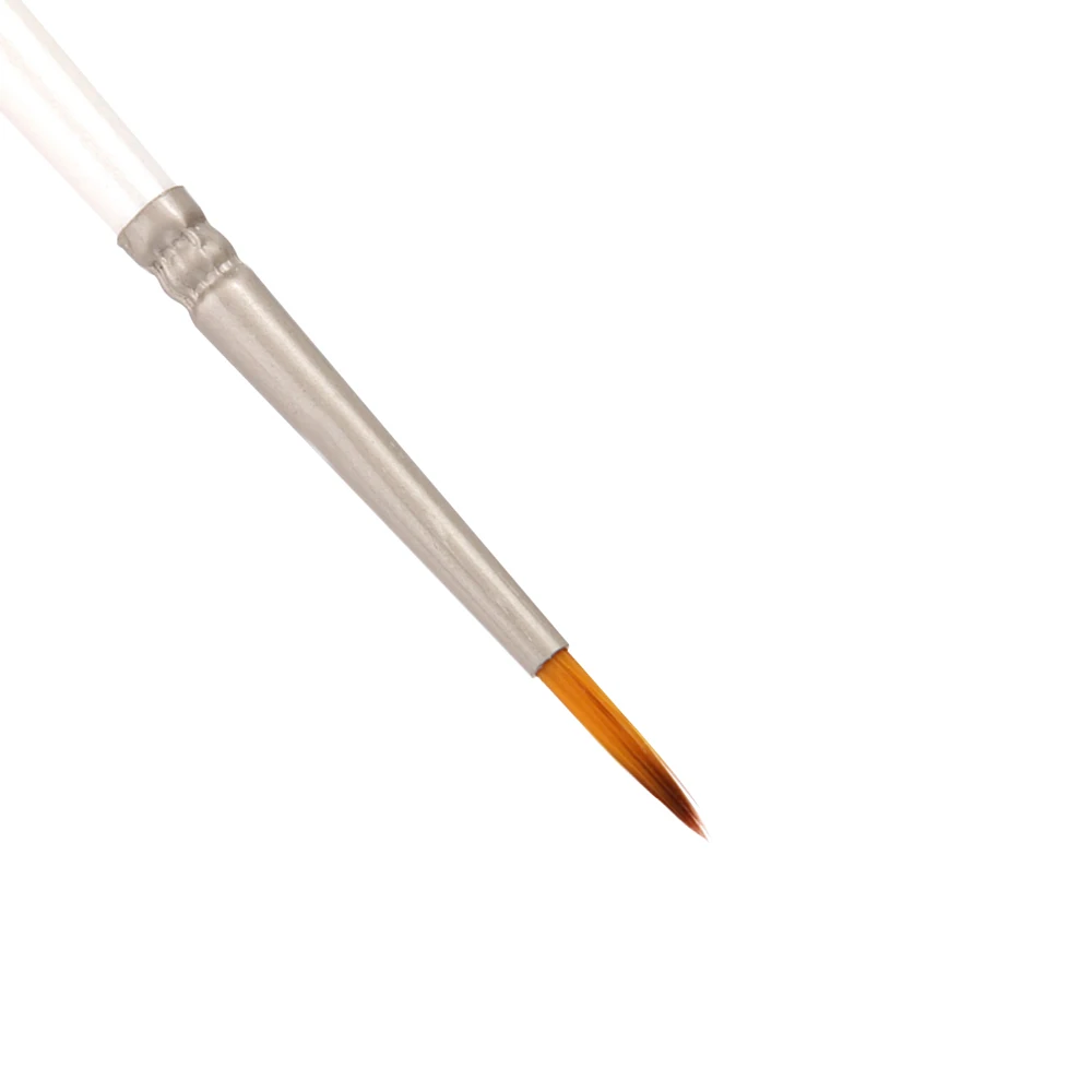 12Pcs Detail Paint Brush Set Miniature Nylon Hair Paintbrushes for Fine Detailing Acrylic/ Water color/ Gouache/ Pigment