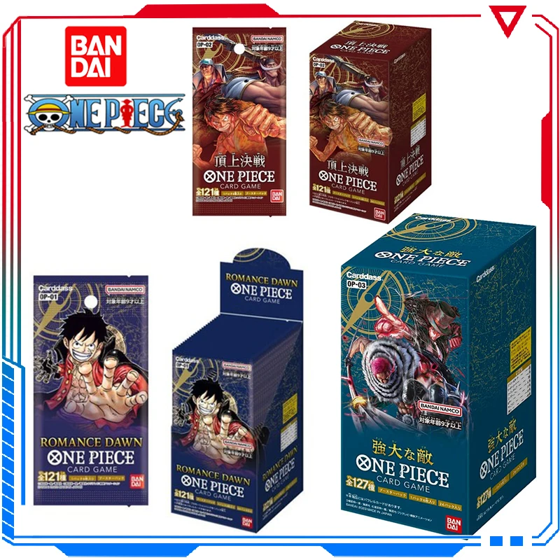GenuineBandaiOnePieceCardOP1BoosterPackOP2OP3JapaneseOnePieceTCGGameCollection.jpg