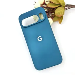 Premium Liquid Silicone Shockproof Back Cover in Soft TPU Material - Pixel 10Pro XL (Blue)