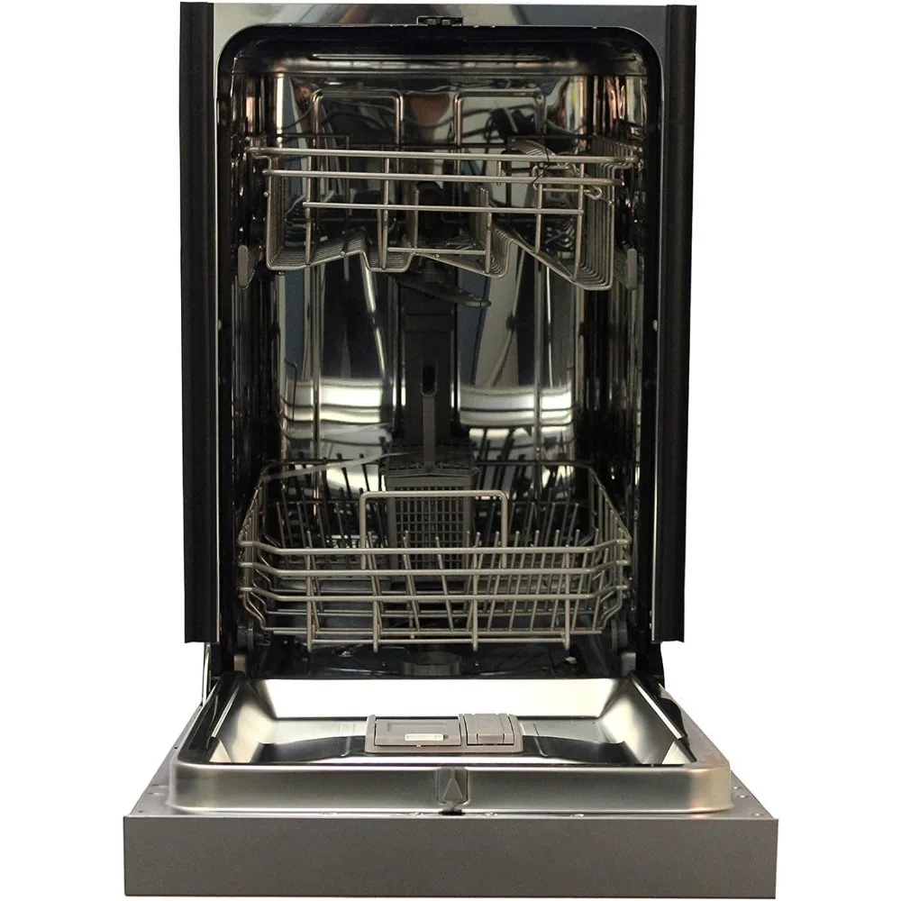 18&Prime; Wide Built-In Stainless Steel Dishwasher w/Heated Drying, ENERGY STAR, 6 Wash Programs,
