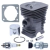 40MM Nikasil Cylinder Piston Kit For Husqvarna 340 345 E 350EPA Jonsered CS 2141 2145 2150 503 87 00-76 Chainsaw 6