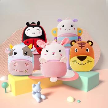 Scuola materna peluche cartone animato bambini zaino bambino zaino carino zaino scuola borsa per ragazza bambino borsa Mochila Infantil Menina