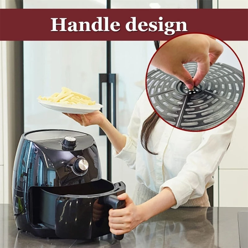 New Air Fryer Cooking Tray Air Fryer Baking Pan Accessory 4QTAir air fryer accessories