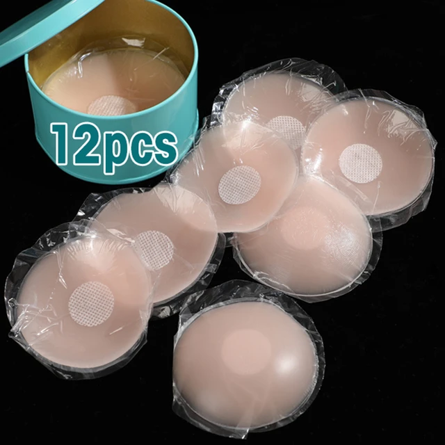 12pcs/box Silicone Nipple Cover Reusable Women Breast Petals Lift Invisible Bras  Pasties Bra Padding Sticker Patch Adhesive Pads - Women's Intimates  Accessories - AliExpress