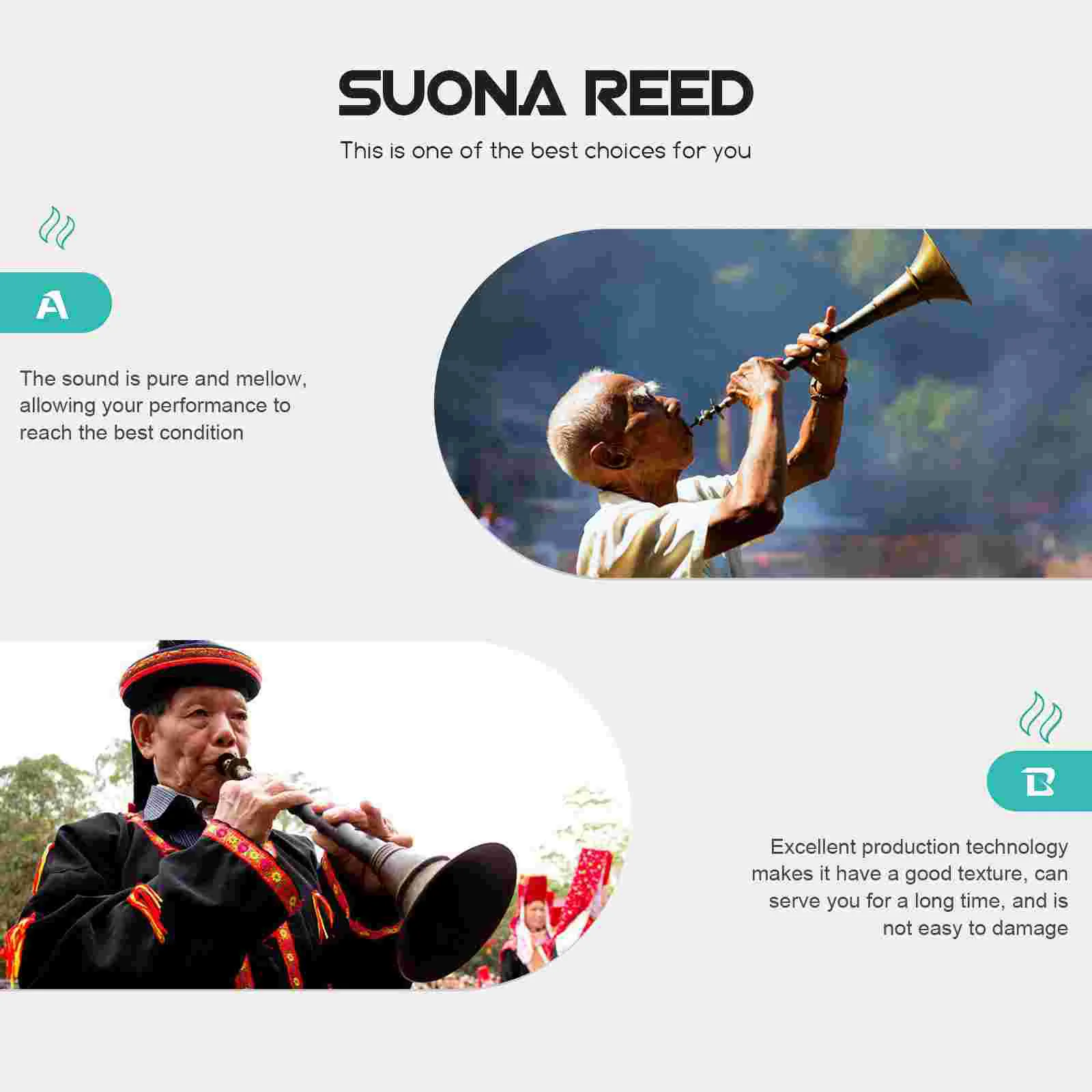 

Китайский Национальный музыкальный инструмент, пластиковые мундштуки Suona Reeds, мундштуки Suona, мундштук с язычком, звуковой сигнал, аксессуары для игрока