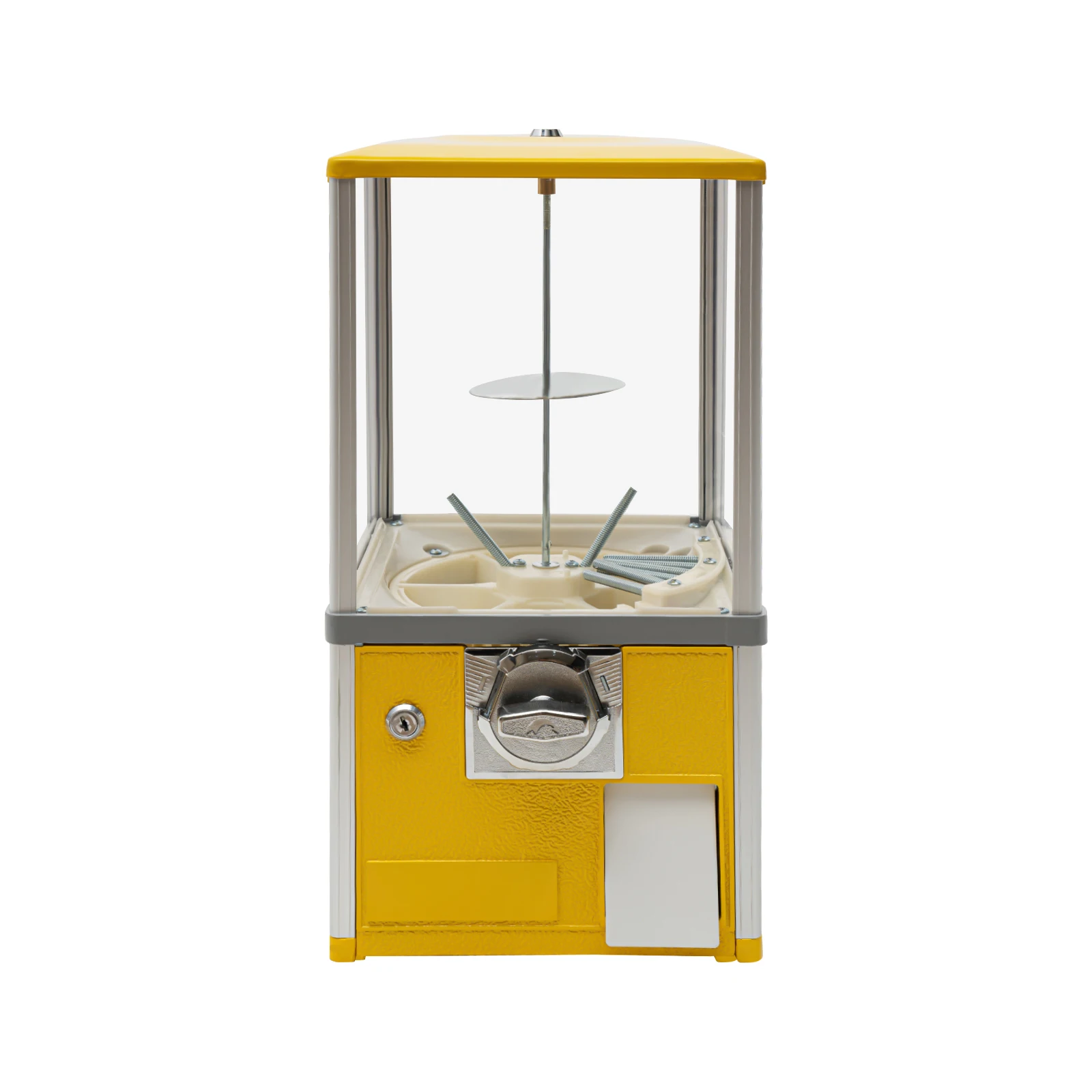 (25 Cent Coin Slot) Children's Vending Machine - Yellow 3