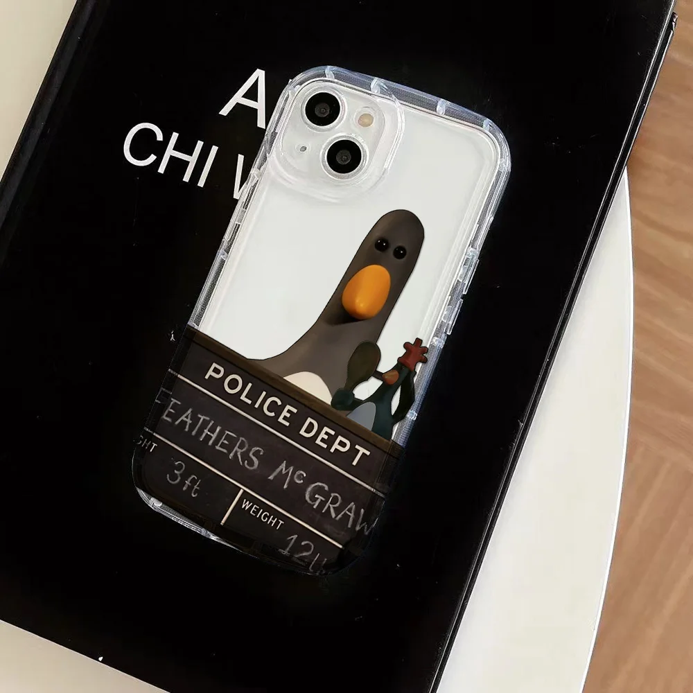 Adorable Wallace & Gromit Clear Phone Case