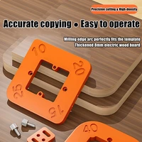 Woodworking Router Corner Radius Templates