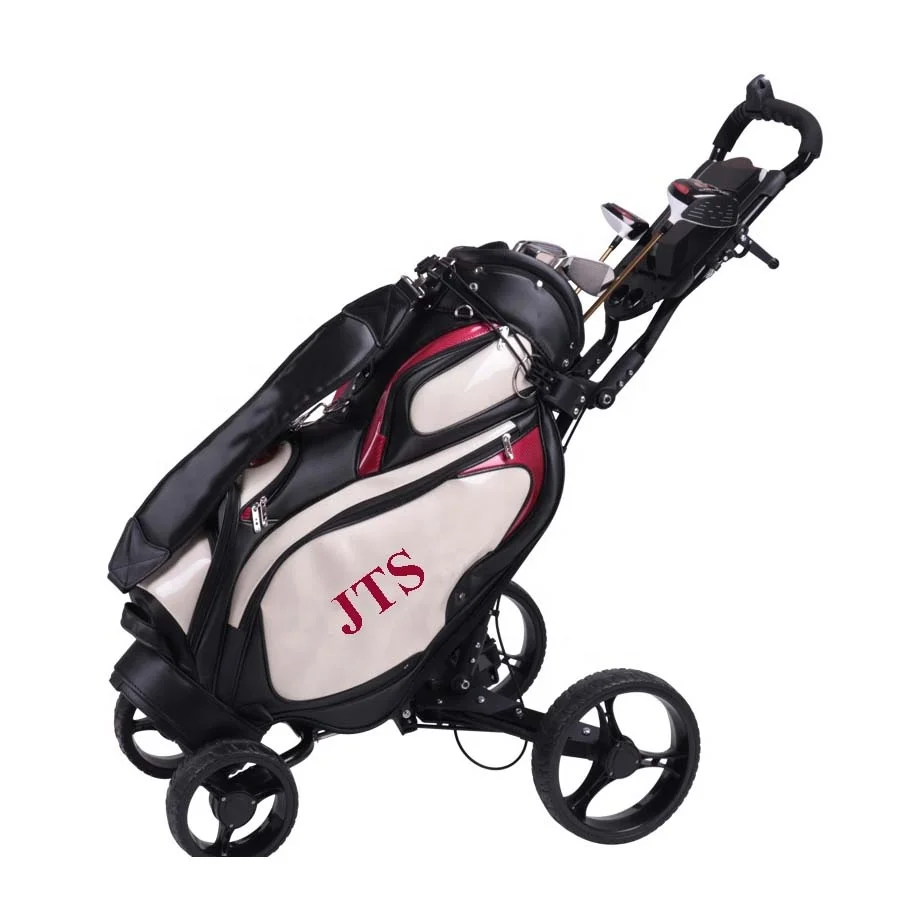 4 Wheels Foldable Golf Trolley