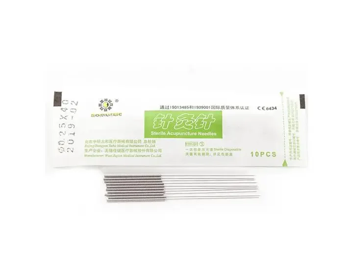 1000pcs 2box Zhongyan Taihe Acupuncture Needles 1000 Needle Acupuncture Disposable Needle Beauty Massage Sterilze + tube