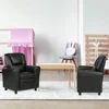 Sofa Recliner Couch Armchair W/Footrest Cup Holder Living Room Bedroom New 3