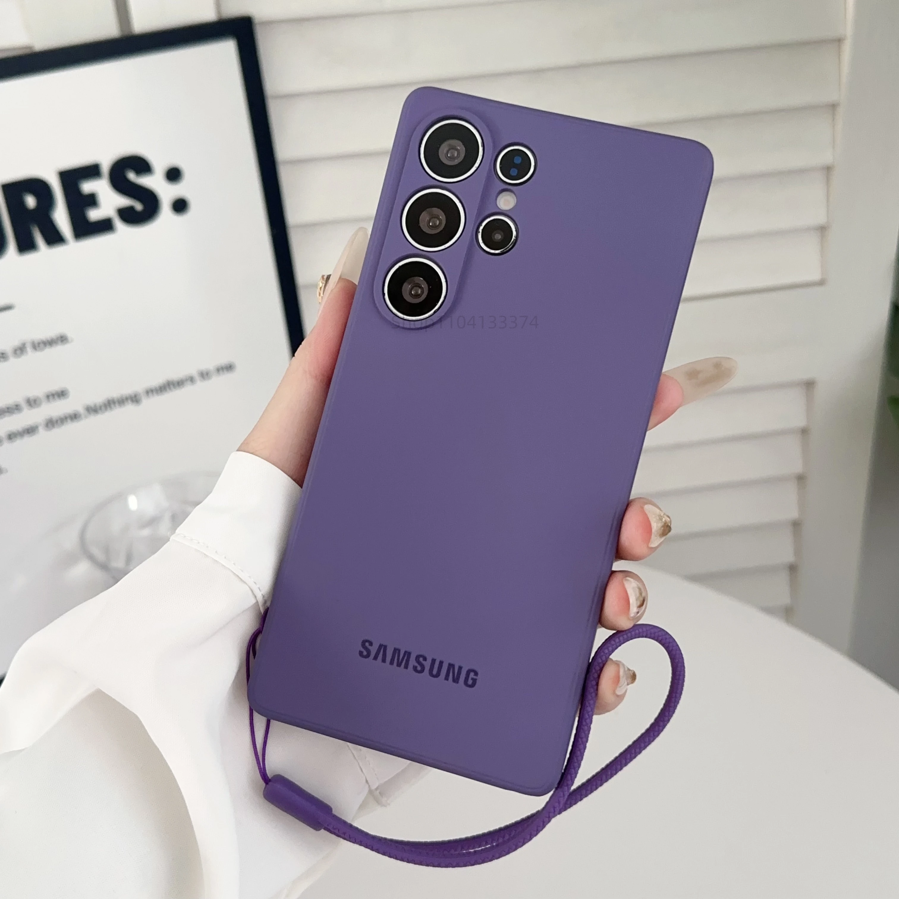 Premium Ultra Slim Liquid Silicone Soft Phone Case Cover
