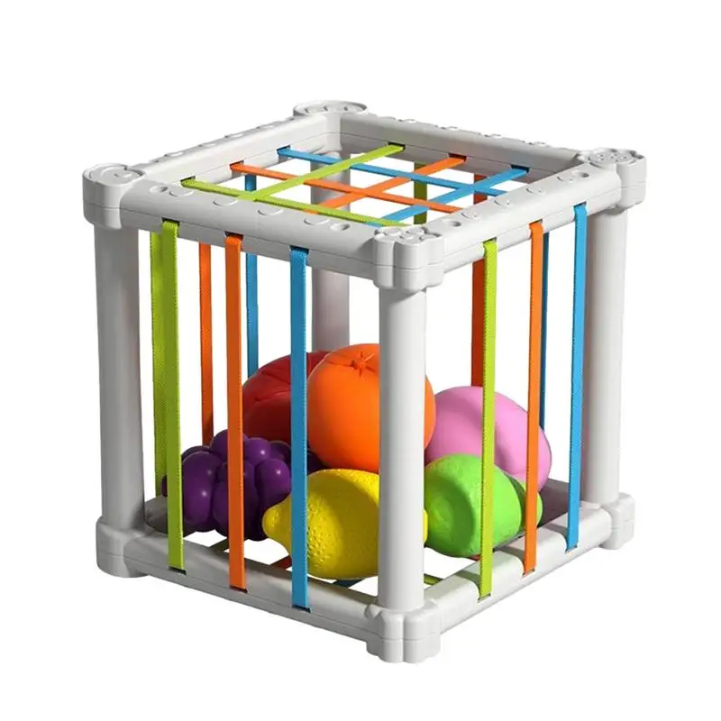 

Fruit Cutting Toy Montessori Toys Kids Pretend Food Play Set Shape Sorting Early Learning Educational Toy For Toddler Boys Girls