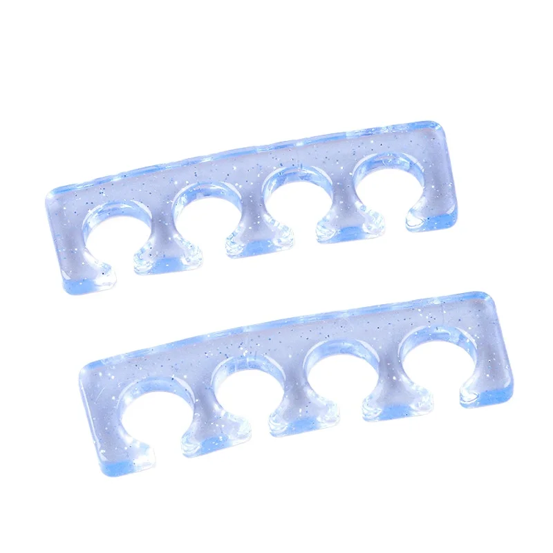 *Nail art silicone finger separator can be recycled, toe separator, nail separator, isolator, universal for feet and hands