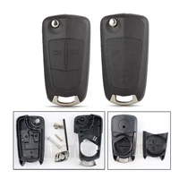 2 3 ปุ่มกุญแจรถ Fob กรณีเชลล์สําหรับ Opel Corsa D Vauxhall Astra H Vectra C Zafira Astra Vectra Signum