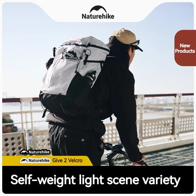 Naturehike 25L Ultralight Backpack Rucksack Waterproof Outdoor Hiking Camping Mountaineering Sports Travel Shoulder Bag Air Net