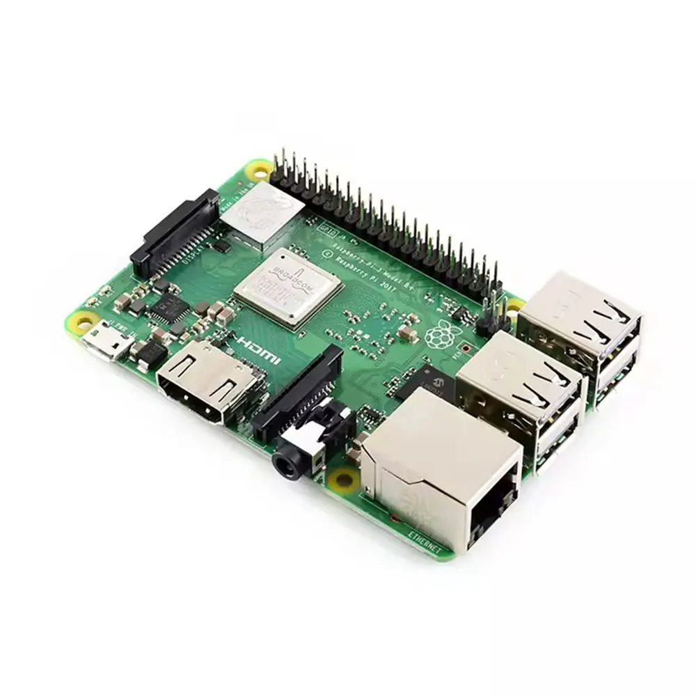 Raspberry Pi 3  B Plus/Raspberry 3  B  WiFi  Bluetooth   1.4GHz 64Ʈ  ھ ARM Cortex-A53 CPU